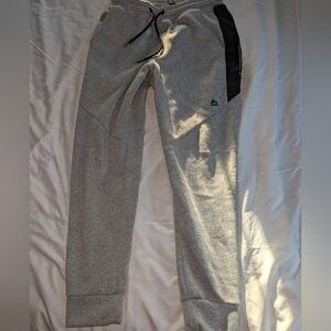 RBX Mens Medium Gray‎ Athetic Joggers With Draw String